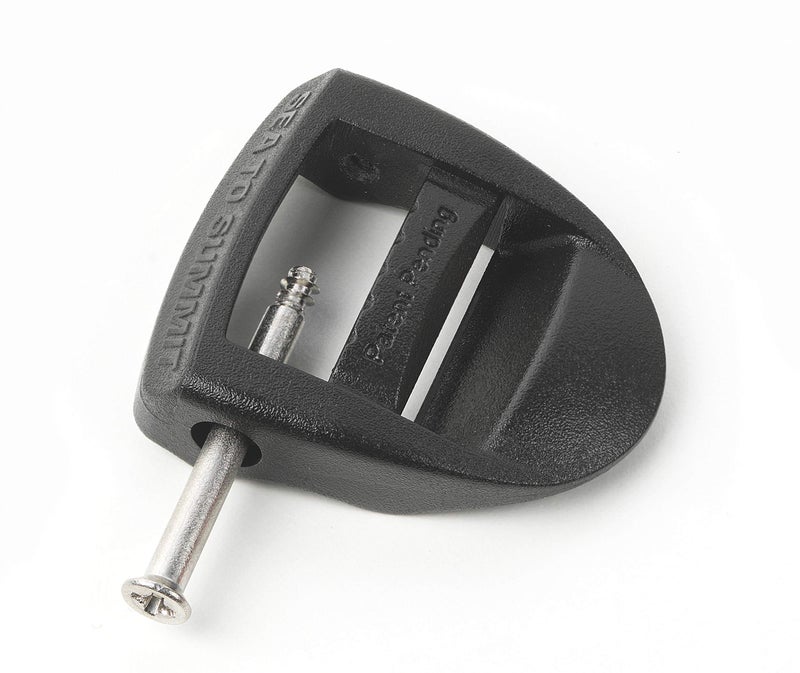 Sea To Summit Unisex's 1 Pin Field Repair Ladder Lock Buckle-Black, 25 mm - Image 1